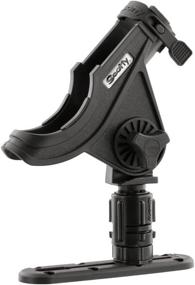 img 2 attached to 🎣 Scotty #282-BK Baitcaster Rod Holder with Gearhead and Track in Black