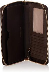img 1 attached to Efficient Organization: MICHAEL Michael Kors Large Flat Multifunction Phone Case Wristlets