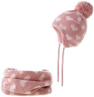 moon kitty winter hats for baby girls with rabbit ears and earmuffs - cap logo