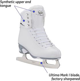 img 3 attached to Jackson Ultima SoftSkate Figure Skates: Premium Womens/Girls Ice Skates