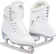 jackson ultima softskate figure skates: premium womens/girls ice skates logo