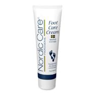 👣 nordic care foot care cream: repair cracked & dry skin - hypoallergenic, lanolin-free foot lotion with essential oils, eucalyptus, urea & glycerin logo