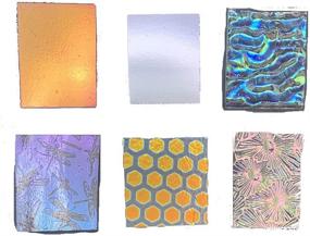 img 1 attached to 🌈 Dazzling iDichroic Deluxe: A Vibrant Assortment of 1oz Fusible Glass in 90 COE Varieties!
