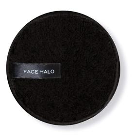 img 1 attached to 🌟 Face Halo PRO - Reusable Makeup Remover Pads for Heavy Makeup & Masks | Microfiber Wipes for Mascara, Eye Shadow, Foundation