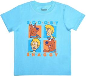 img 3 attached to 🏃 Boys' Warner Bros. Scooby-Doo Jogger Set: Short Sleeve Shirt and Sports Pants Combo