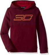 👕 under armour fleece hoodie x small boys' clothing and active gear logo