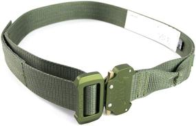 img 2 attached to 🎖️ Fusion Tactical Military Police Riggers Belt: Foliage Green, Large (38-43") - Strong and Wide RB-A-1331-21