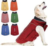 keep your dog warm with koeson windproof cold weather 🐶 coat – reflective & harness-compatible jacket for small, medium & large dogs логотип