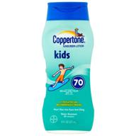 🧴 coppertone kids spf 70+ sunscreen lotion - 8 oz logo