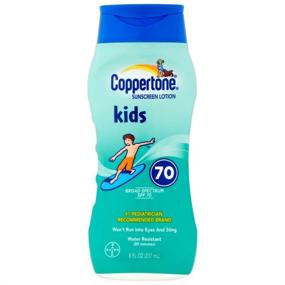 img 1 attached to 🧴 Coppertone Kids SPF 70+ Sunscreen Lotion - 8 oz