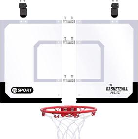 img 1 attached to 🏀 Family Games Indoor Mini Basketball Hoop Set for Kids and Adults - 24 X 16 Inch Board, Perfect for Home, Office, Door, and Wall - Complete with 3 Balls and Accessories - Basketball Toy Gift for Boys, Girls, and Teens