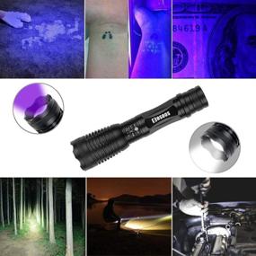 img 3 attached to 🔦 COSOOS 2 Pack UV Flashlight BlackLight: Ultimate Pet Urine Detector with Tactical LED & 395nm Light for Dry Stains, Bed Bugs, Scorpions