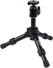 img 1 attached to 📷 SLIK Mini Pro III Table Top Tripod: Compact 2-Section, Max 10" - Sleek Black Design