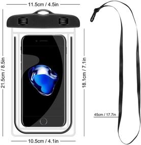 img 1 attached to Waterproof Sensitive Compatible Samsung Devices