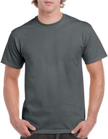 img 2 attached to 👕 Gildan G5000 Men's 10 Pack Cotton T-Shirts & Tanks: Top-Quality Men's Clothing