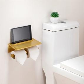 img 2 attached to Smarthome Toilet Paper Holder Shelf