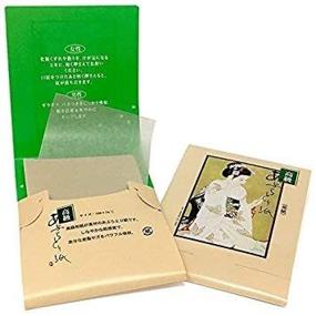img 3 attached to Japanese Premium Oil Blotting Paper 200 Sheets (B), Large 10cm x 7cm - Skin Solution for Excess Oil Control