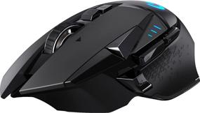 img 3 attached to Enhanced Gaming Experience with Logitech G502 Lightspeed Wireless Optical Gaming Mouse-Black (Renewed)