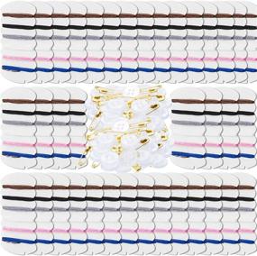 img 3 attached to 🧵 200 Sets Tatuo Travel Sewing Kits for Hotel Amenities Necessities - Thread Repair Kit with Needles, Threads, Button, Pin, 6 inches