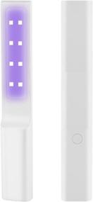 img 4 attached to New 2020 Ultraviolet Germicidal Sanitizer Light Wand - Handheld Portable Wireless 4W 🦠 UV Germicidal Lamp with 8 LED, Highly Efficient for Home and Office Germicidal Purposes