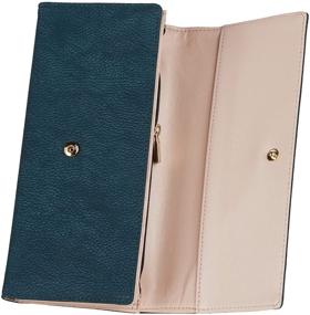 img 2 attached to Travelambo Womens Wallet Leather Blocking Women's Handbags & Wallets