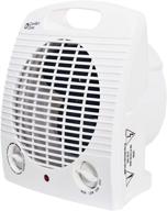 🔥 efficient and portable 1500w comfort zone cz35 heater: adjustable thermostat, white logo