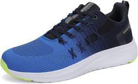 img 4 attached to 👟 Dannto Men's Breathable Athletic Running Shoes: Ultimate Comfort & Style