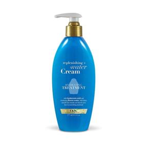 img 4 attached to 💦 OGX Replenishing Water Cream Hydrating Treatment, 6 Ounce - Improved for SEO