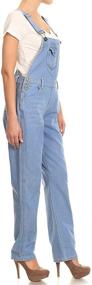 img 1 attached to Vintage Straight Overalls for Women by Anna Kaci: Timeless Women's Clothing