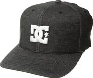 🧢 dc men's flexfit curve brim cap star hat logo