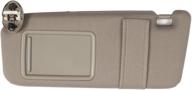 🌞 ezzy auto beige left driver side sun visor for camry with sunroof and light - fits years 2007 to 2011 logo