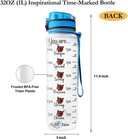 img 1 attached to 64HYDRO 1Liter Motivational Bottle HNH1208002