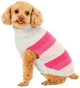 img 1 attached to 🐶 Pink Striped Fashion Pet Dog Sweater - The Best Choice