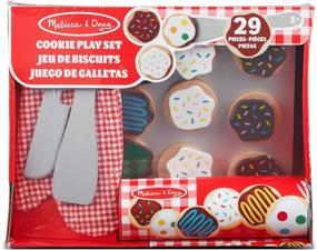 img 2 attached to 🍪 Melissa & Doug Slice Wooden Cookie Set: Fun and Educational Playtime Delight