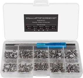 img 3 attached to 🔩 300pcs Silver Laptop Notebook Screws Kit Set for HP Dell Lenovo Samsung Sony Toshiba Gateway - Mcsher