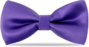 img 4 attached to Kids Boys Silk Bow Ties Boys' Accessories