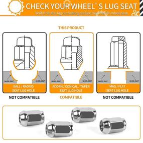 img 2 attached to MIKKUPPA 1/2-20 Гайки - Замена для Jeep Wrangler JK