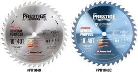 img 1 attached to 🔥 Amana Tool PR1040C Electro-Blu Carbide Tipped Prestige General Purpose 10 Inch Dia 40T A: Unparalleled Performance and Versatility!