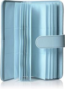 img 3 attached to 📷 SEO-Optimized Amazon Basics Wallet Album - Ice Blue (Holds 108 Instax Mini Photos)