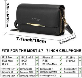 img 1 attached to 👜 Женские сумочки на плечо Crossbody для мобильного телефона - Стильные сумки и кошельки для сумок на плечо.