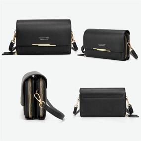 img 3 attached to 👜 Женские сумочки на плечо Crossbody для мобильного телефона - Стильные сумки и кошельки для сумок на плечо.