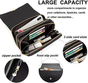 img 2 attached to 👜 Женские сумочки на плечо Crossbody для мобильного телефона - Стильные сумки и кошельки для сумок на плечо.