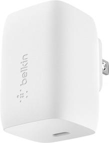 img 4 attached to Belkin Works with Chromebook 60W GaN Charger: Fast USB-C PD Charger, Certified for Chromebook and MacBook Pro Charging