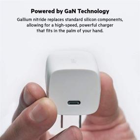 img 3 attached to Belkin Works with Chromebook 60W GaN Charger: Fast USB-C PD Charger, Certified for Chromebook and MacBook Pro Charging