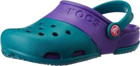 img 4 attached to 👟 Optimized Search: Crocs Electro Toddler Boys' Electric Shoes, Clogs & Mules
