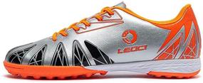 img 3 attached to LEOCI Soccer Shoes Academy Football Men's Shoes: Optimal Athletic Performance