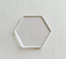 img 4 attached to YongPan Acrylic Hexagon Coaster Decoration