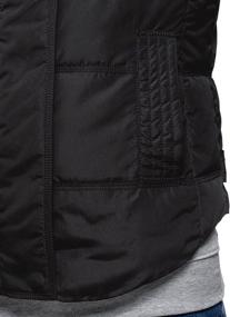 img 1 attached to Ultra Chic Women's Quilted 🧥 Vest with Stylish Hood by oodji Ultra