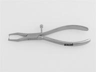 crown & band removing plier #255 - surgicalexcel 82-2687s: efficient tool for dental procedures logo