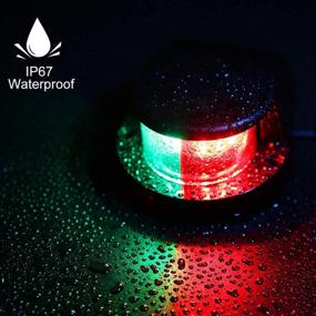 img 2 attached to Osinmax LED Boat Navigation Light - High-Quality Bow Light for Boats, Marine LED Navigation Lights. Ideal Front Light for Small Boats and Pontoons